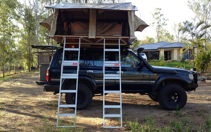 4x4 Rooftop Tent Car Rental Uganda / Double Rooftop Tent Car